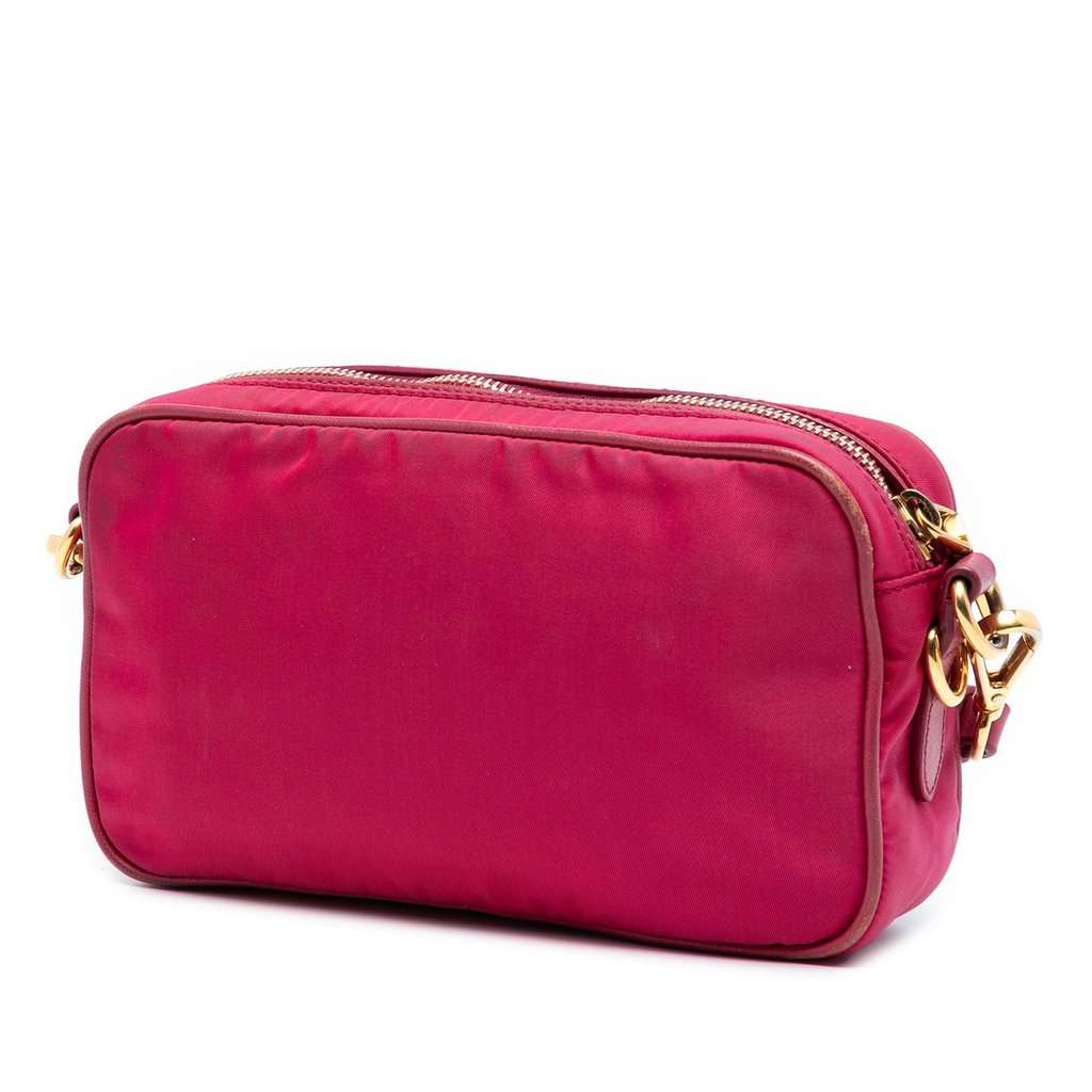 Prada Tessuto Crossbody Pink Very good condition - Back View