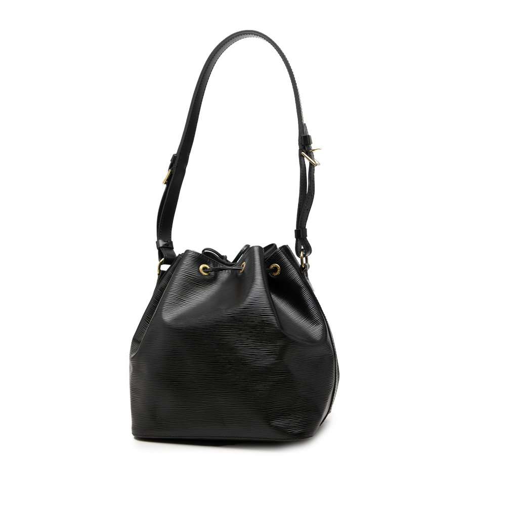 Louis Vuitton Epi Petit Noe Black Leather Very good - Back View