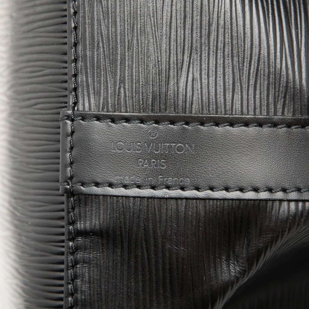 Louis Vuitton Epi Petit Noe Black Leather Very good - Box View