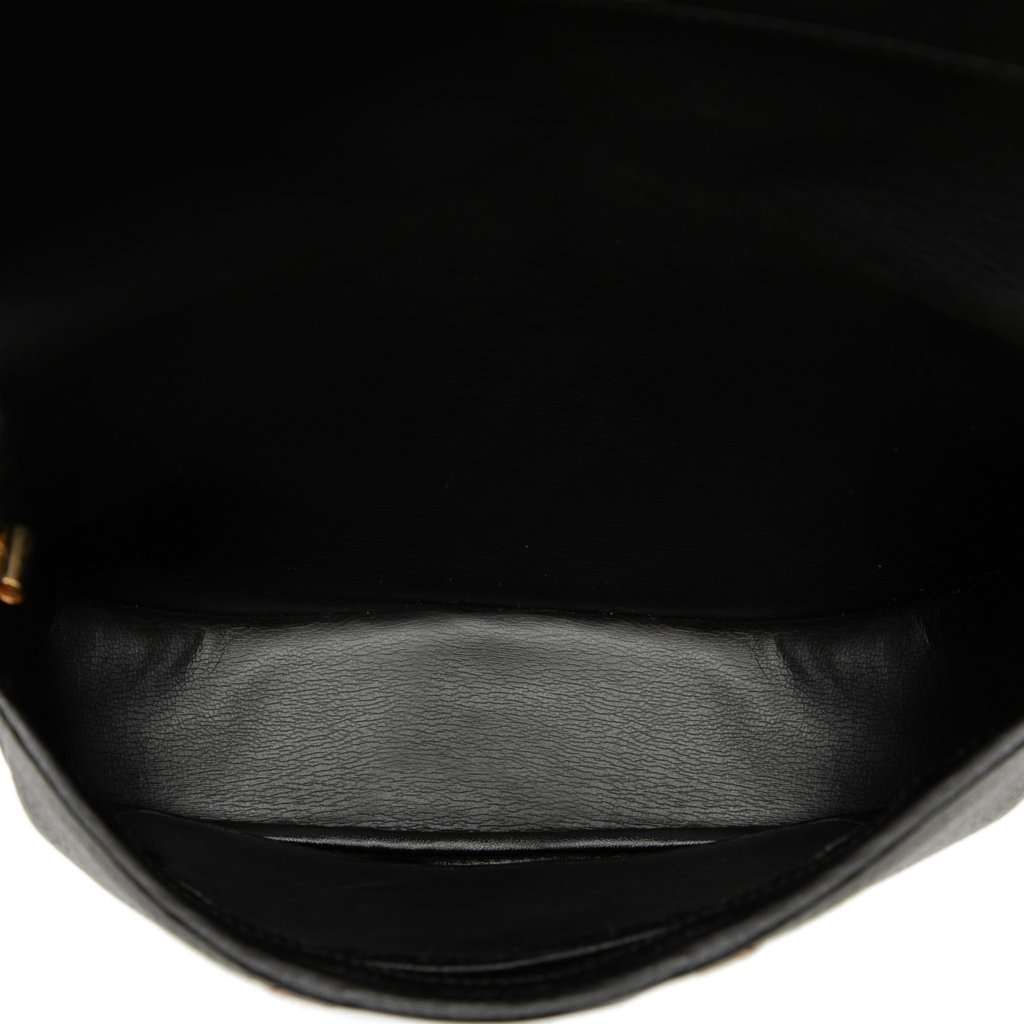 Dior Bicolor Grained Calfskin Crossbody Black Leather Very good condition - Model View