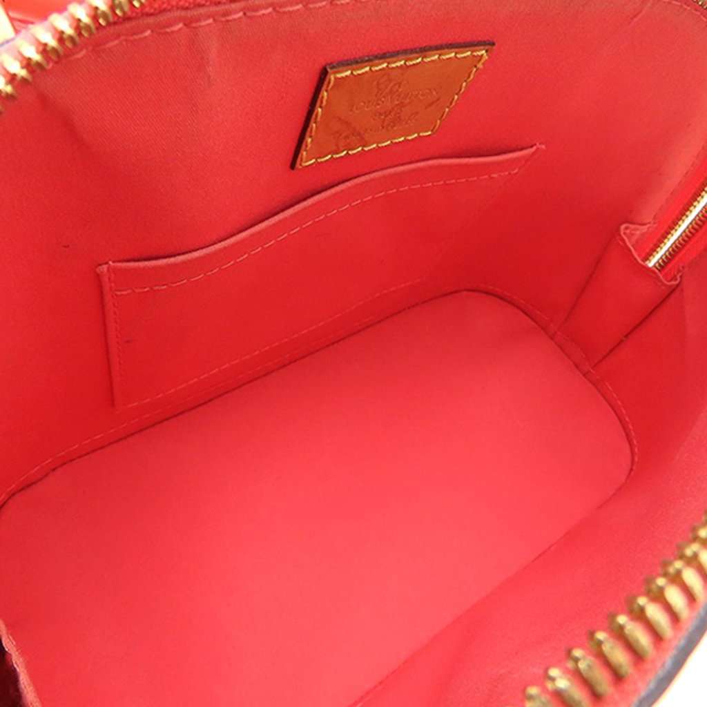 Louis Vuitton Monogram Vernis Alma BB Pink Leather Very good condition - Box View