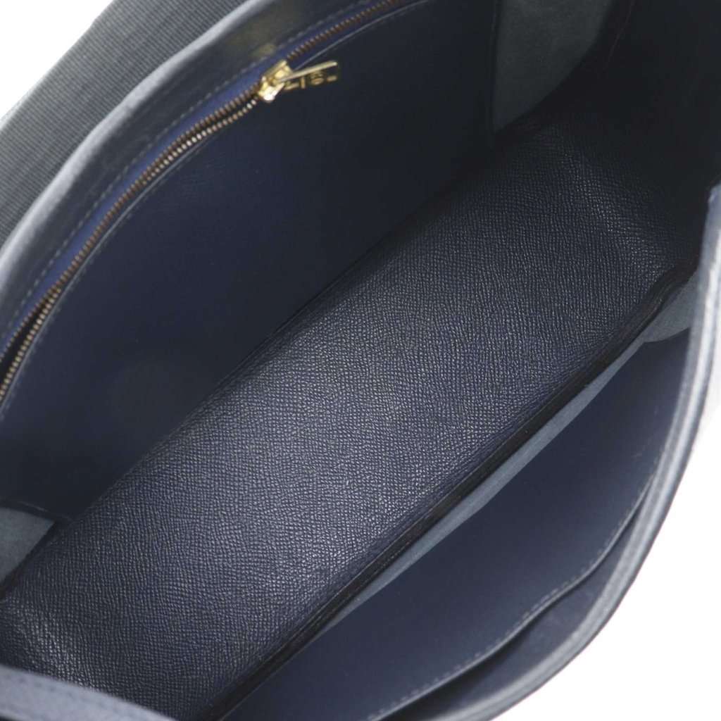 Hermès Courchevel Tsako Blue Leather Very good condition - Model View