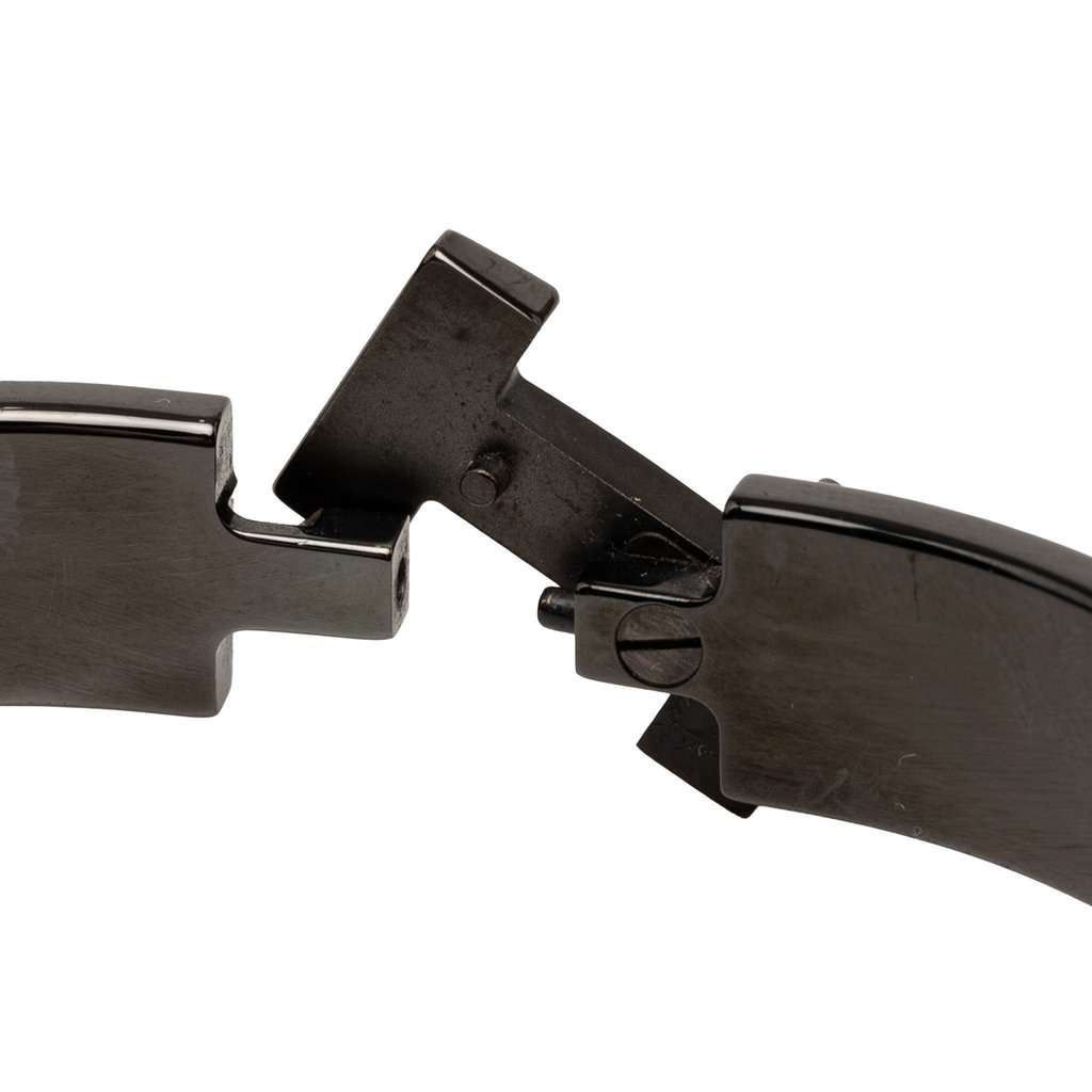 Hermès Narrow Enamel So Black Clic HH Bracelet Black Very good - Box View