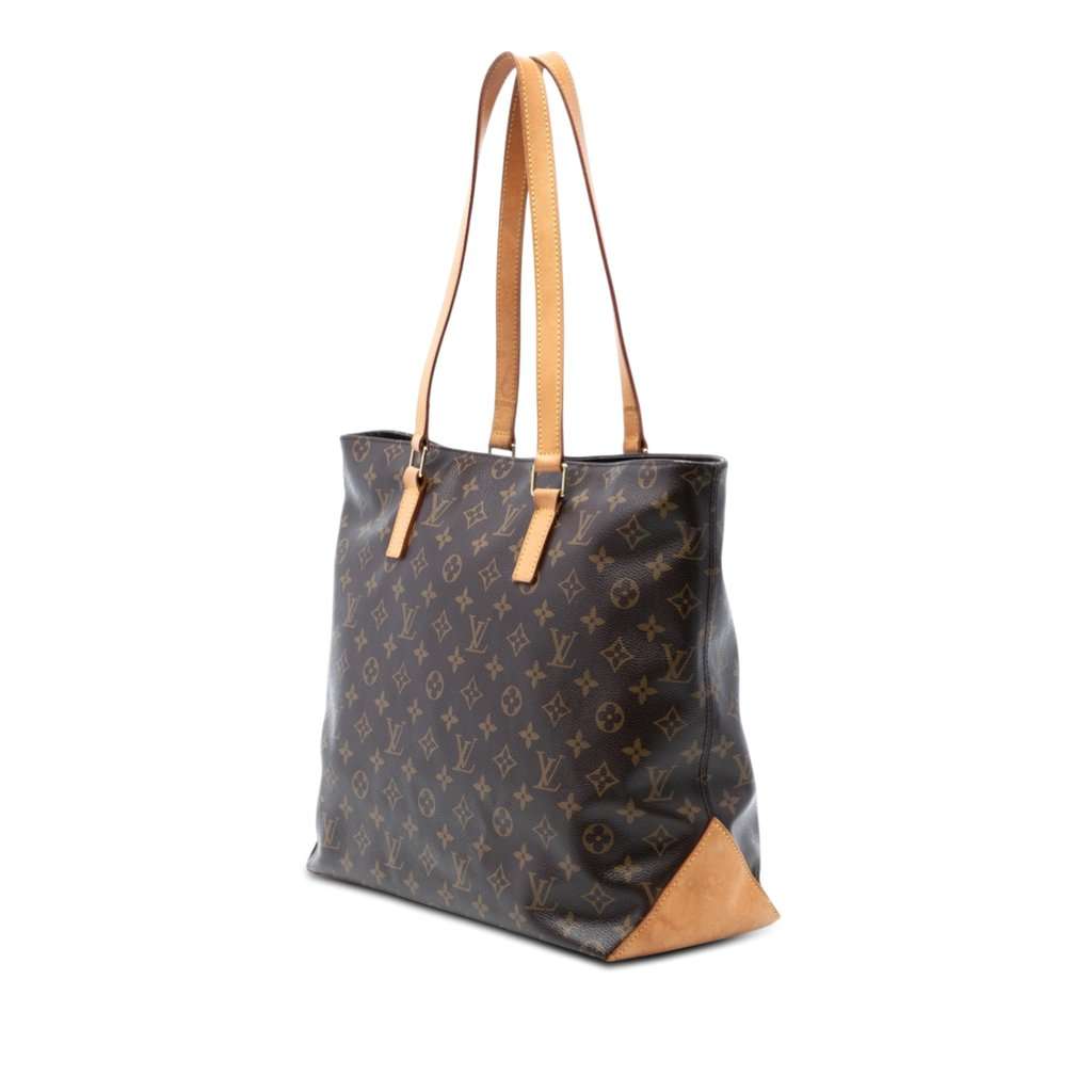 Louis Vuitton Monogram Cabas Mezzo Brown Very good condition - Back View