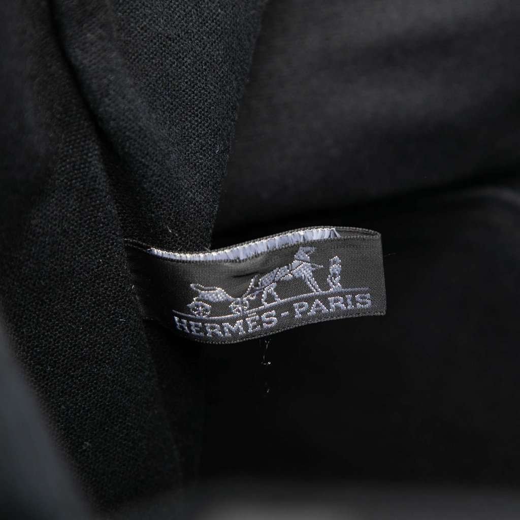 Hermès Toile Fourre Tout Cabas Black Very good condition - Box View