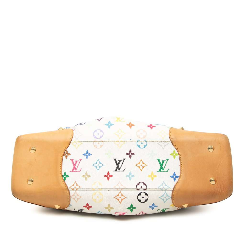 Louis Vuitton Monogram Multicolore Judy GM White Very good condition - Inside View
