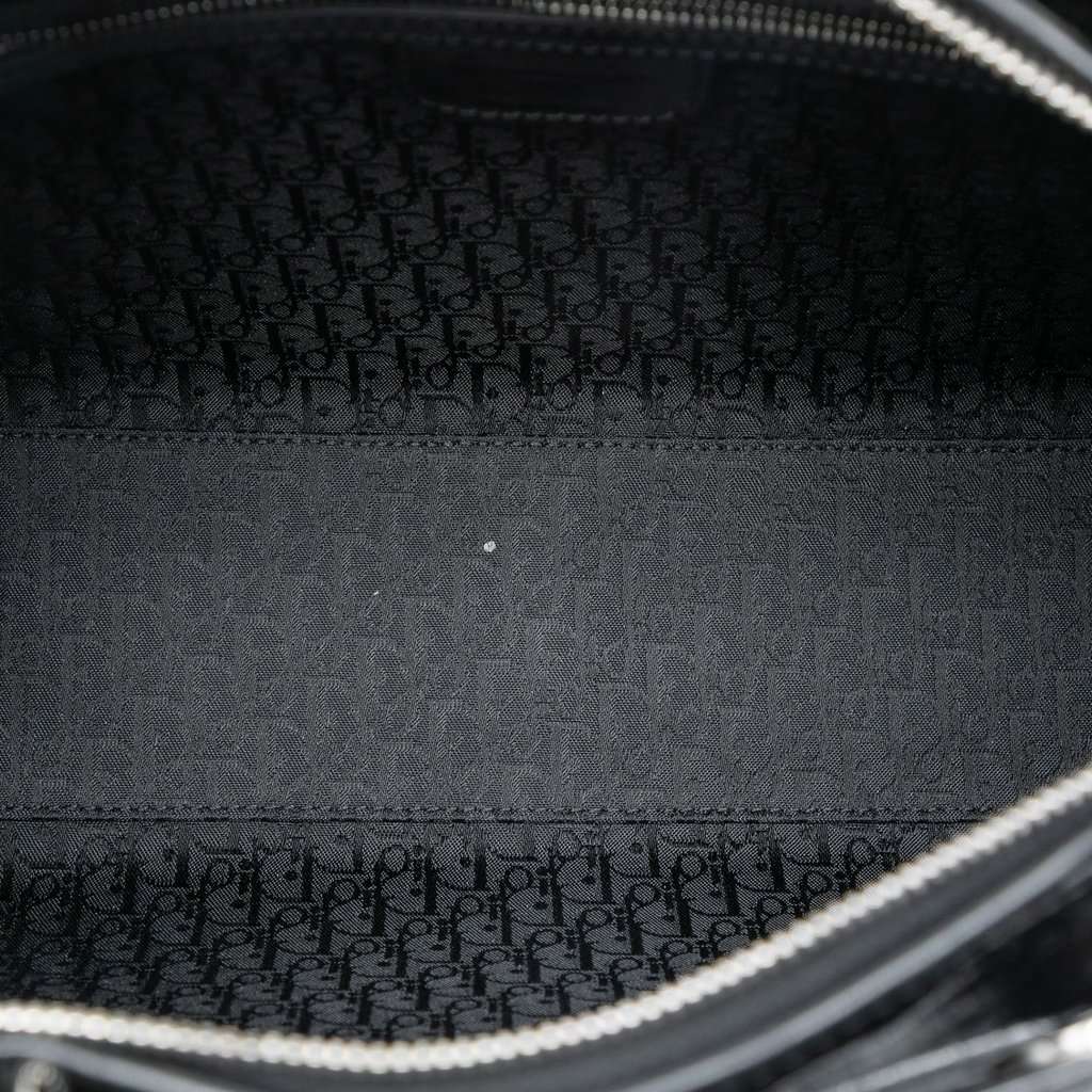 Dior Large Patent Cannage Lady Dior Black Leather Very good condition - Model View