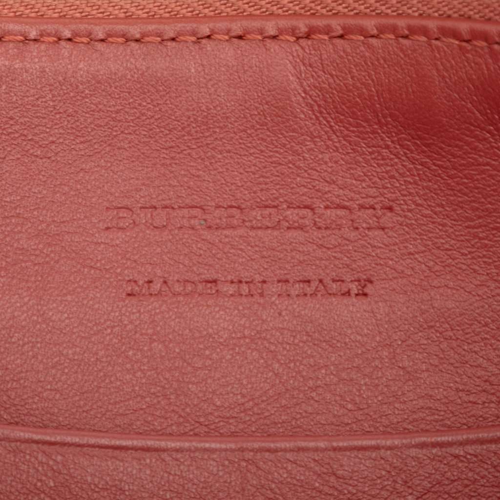 Burberry Haymarket Check Canvas Peyton Crossbody Beige Very good - Box View