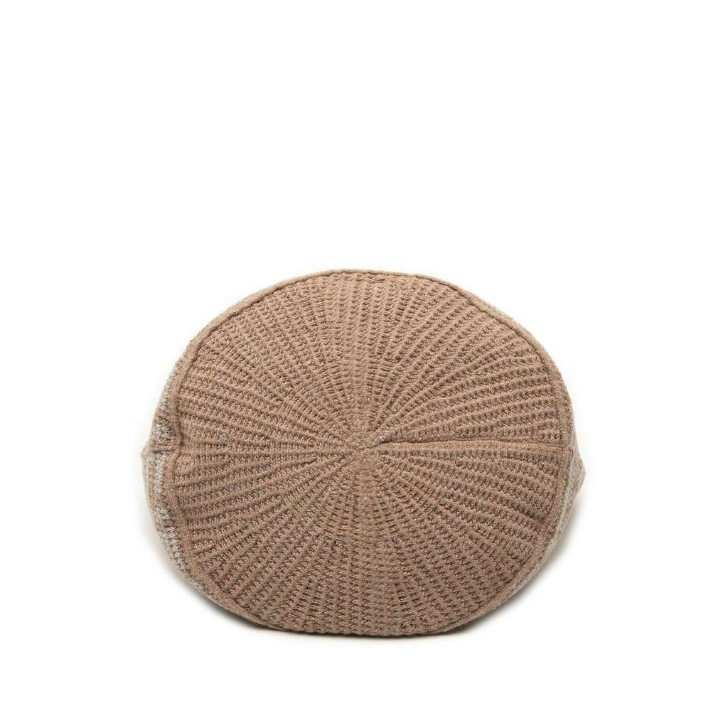 Fendi Zucca Cashmere Shopper Tote Beige Very good - Inside View