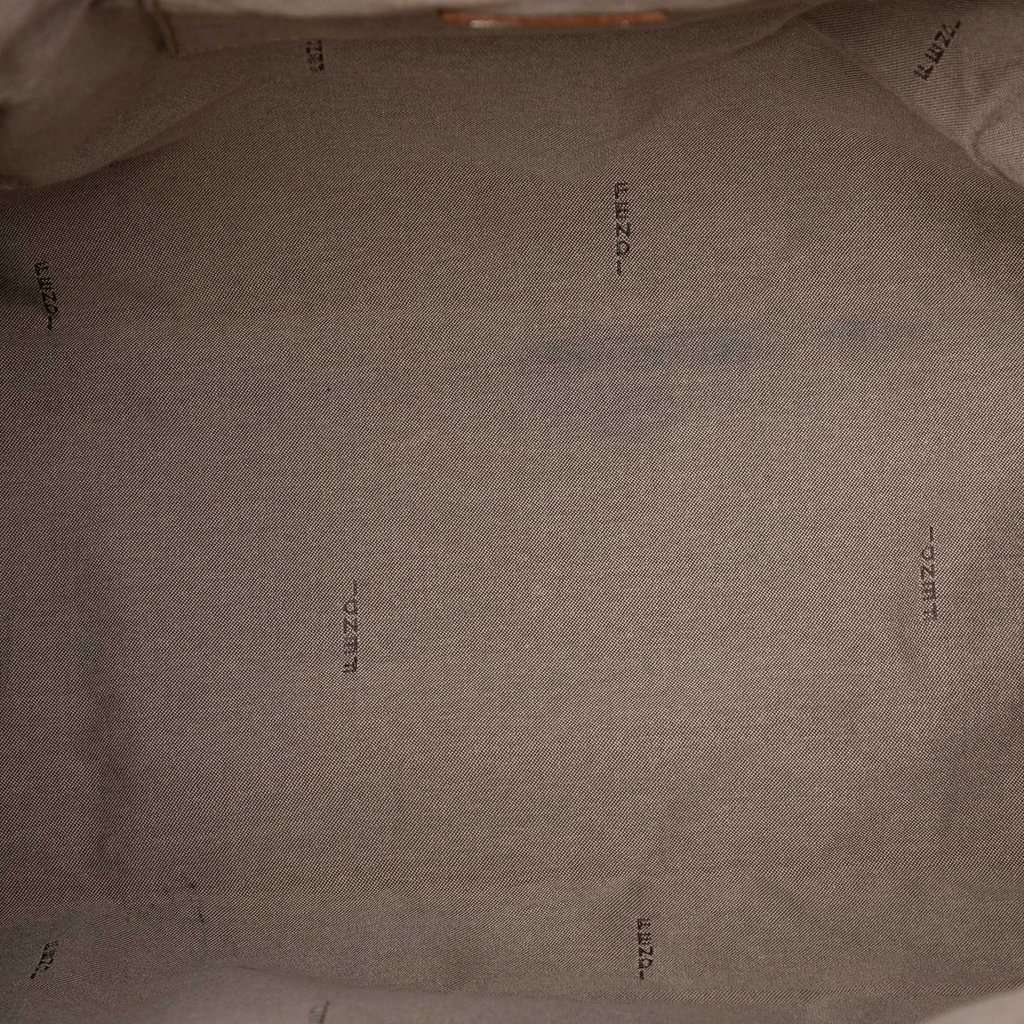 Fendi Zucchino Canvas Tote Brown Very good condition - Model View