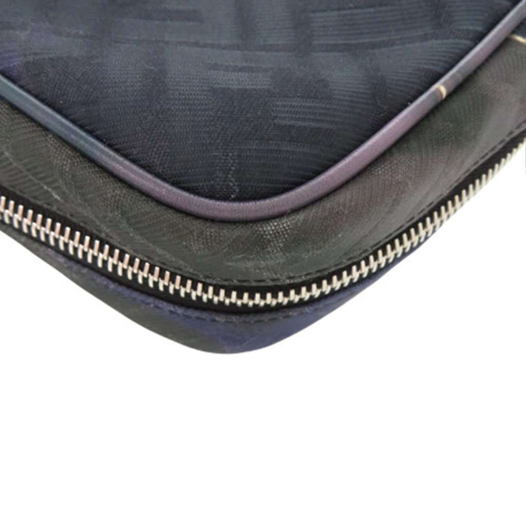 Fendi Zucca Gradient Canvas FF 1974 Toiletry Case Blue Very good - Box View