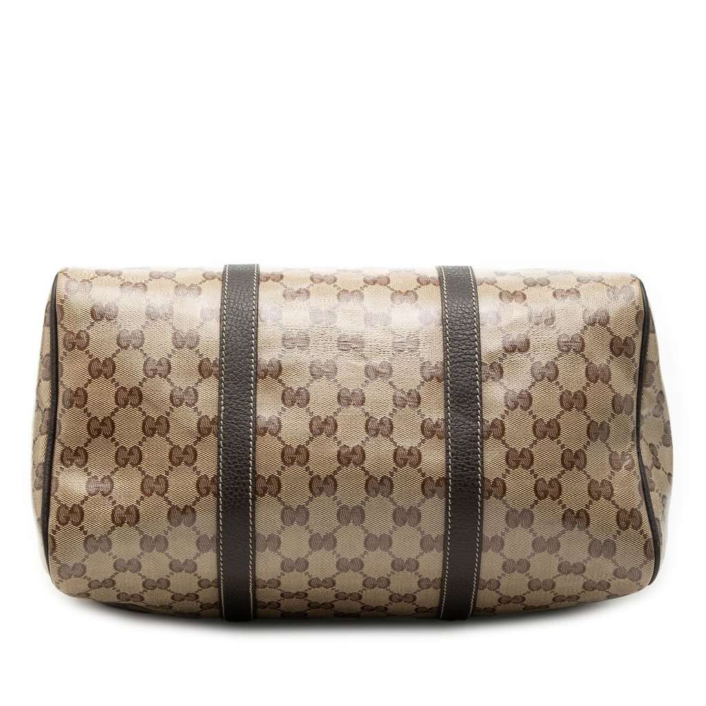 Gucci Medium GG Crystal Joy Boston Bag Beige Very good condition - Inside View