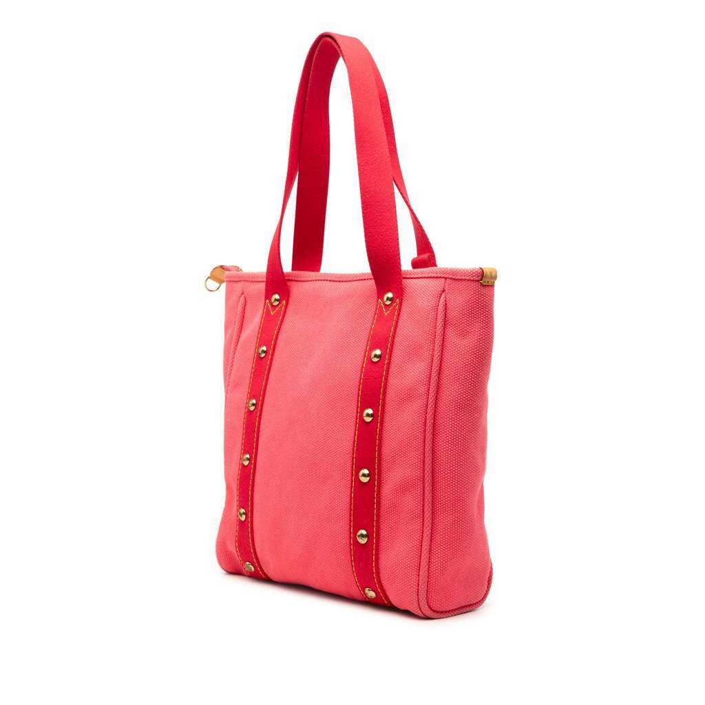 Louis Vuitton Antigua Cabas MM Pink Very good condition - Back View