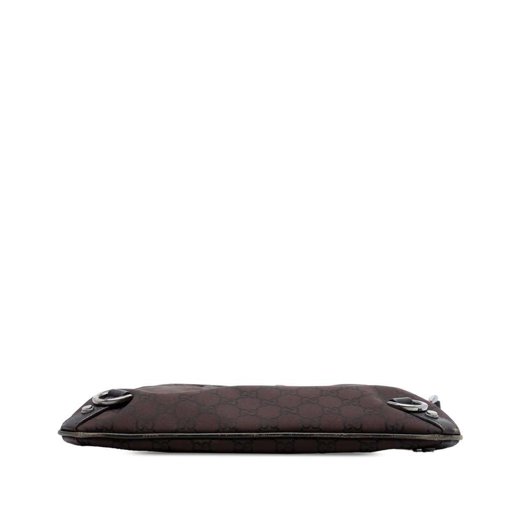 Gucci GG Nylon Abbey D Ring Crossbody Brown Very good condition - Inside View