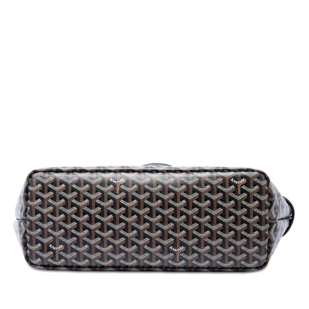 Goyard Goyardine Chien Gris Pet Carrier Black Very good - Inside View