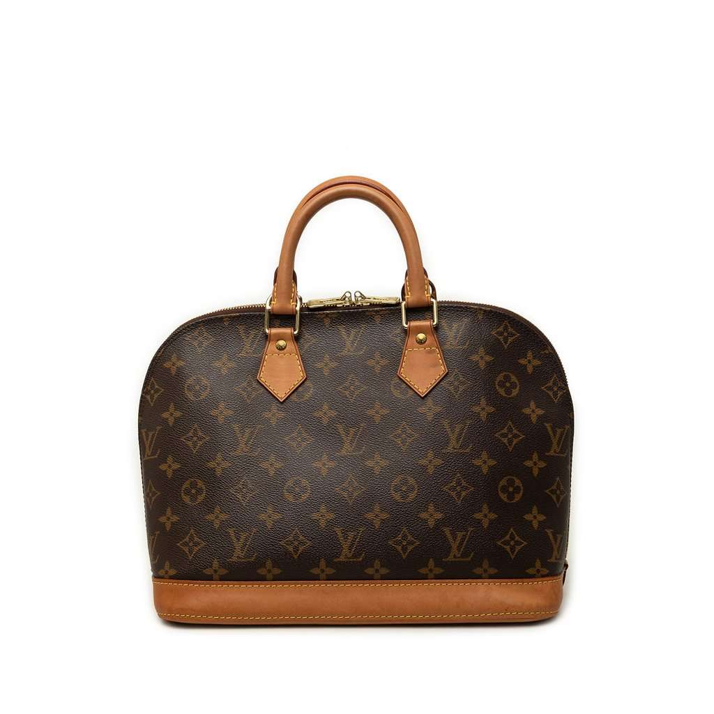 Louis Vuitton Monogram Alma PM Brown Very good - Front View