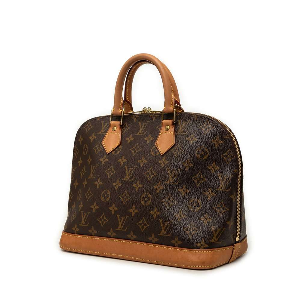 Louis Vuitton Monogram Alma PM Brown Very good - Back View