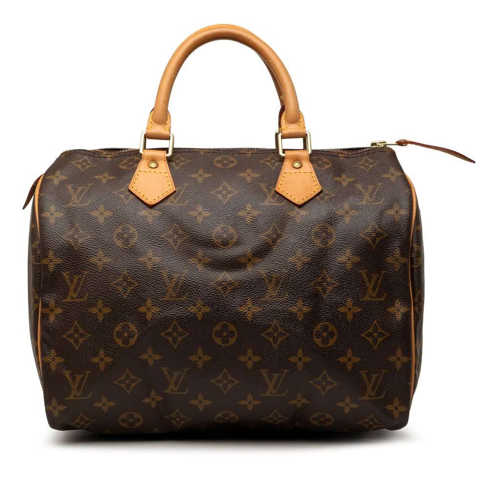 Louis Vuitton Monogram Speedy 30 Brown Very good - Front View