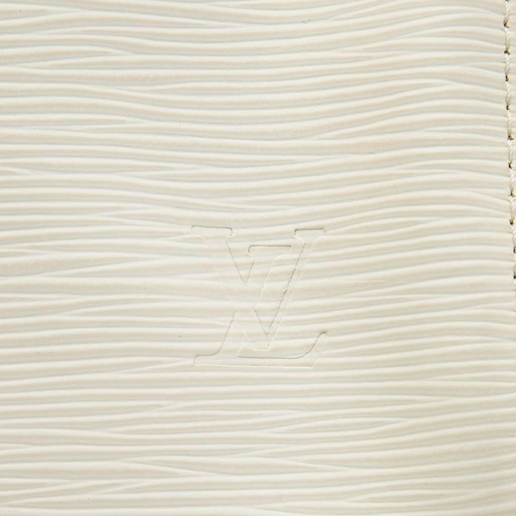 Louis Vuitton Epi Speedy 30 White Leather Very good - Box View