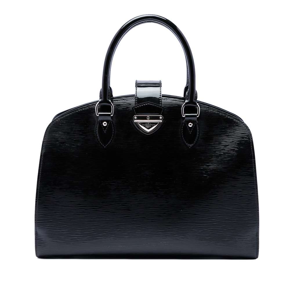 Louis Vuitton Electric Epi Pont Neuf GM Black Leather Very good condition - Front View
