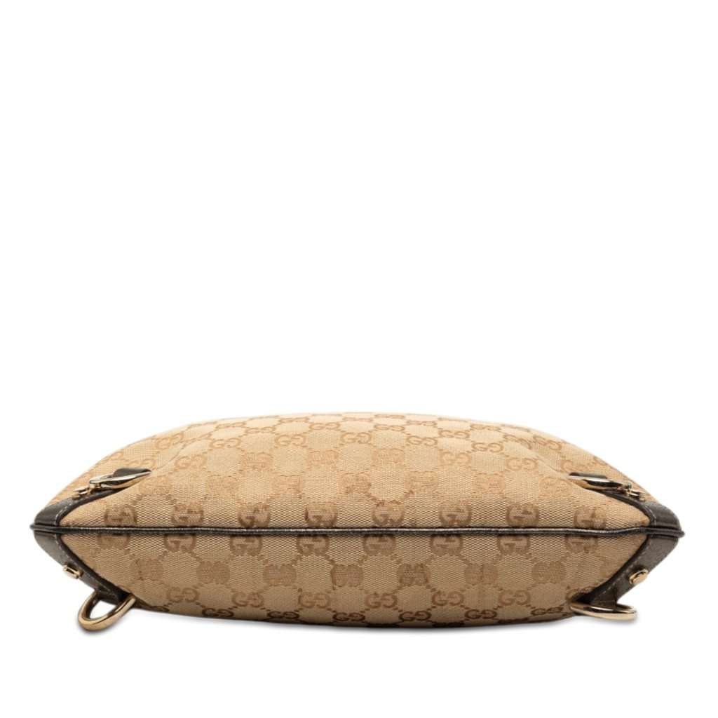 Gucci GG Canvas Abbey D Ring Crossbody Beige Very good condition - Inside View