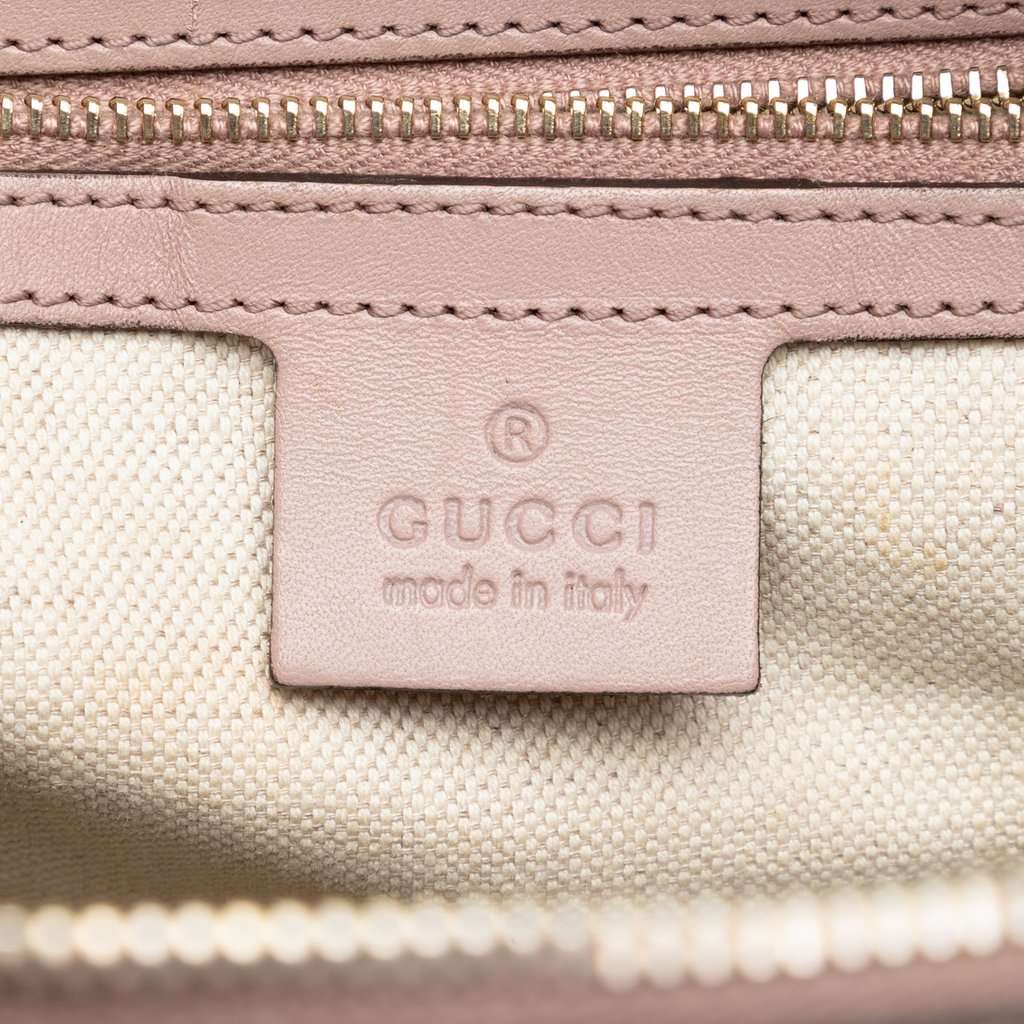 Gucci Medium GG Canvas Web Joy Boston Bag Beige Very good condition - Box View