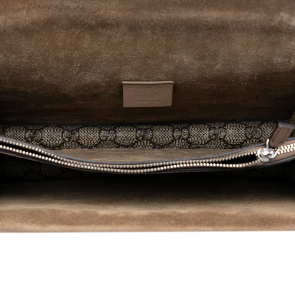 Gucci Medium GG Supreme Dionysus Shoulder Bag Beige Very good condition - Model View