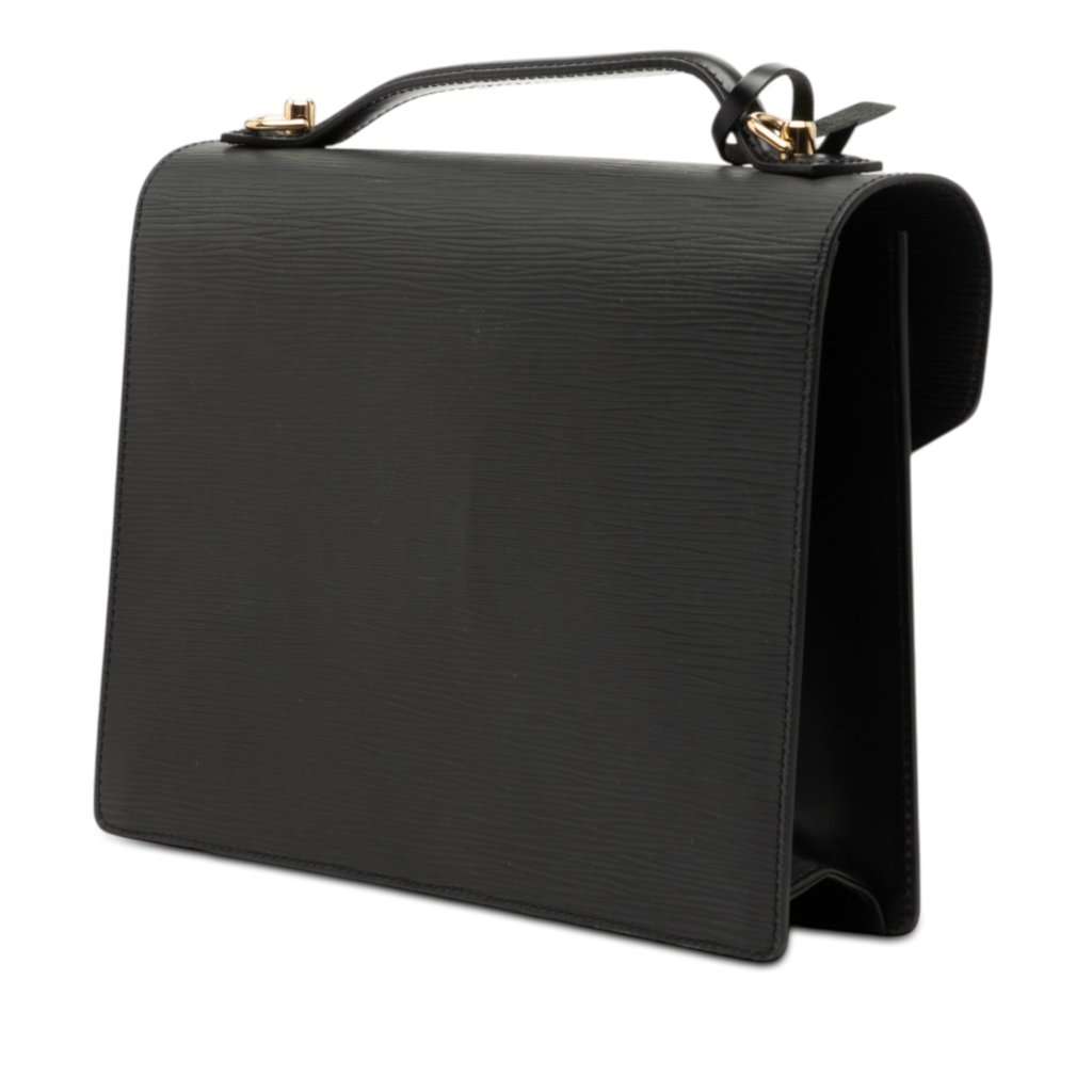 Louis Vuitton Epi Monceau 28 Black Leather Very good condition - Back View
