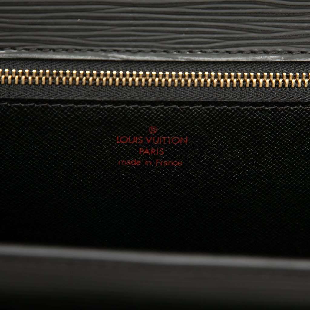 Louis Vuitton Epi Monceau 28 Black Leather Very good condition - Box View