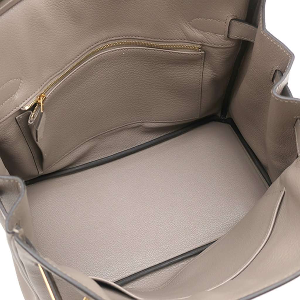 Hermès Clemence Birkin Retourne 30 Brown Leather Very good - Model View