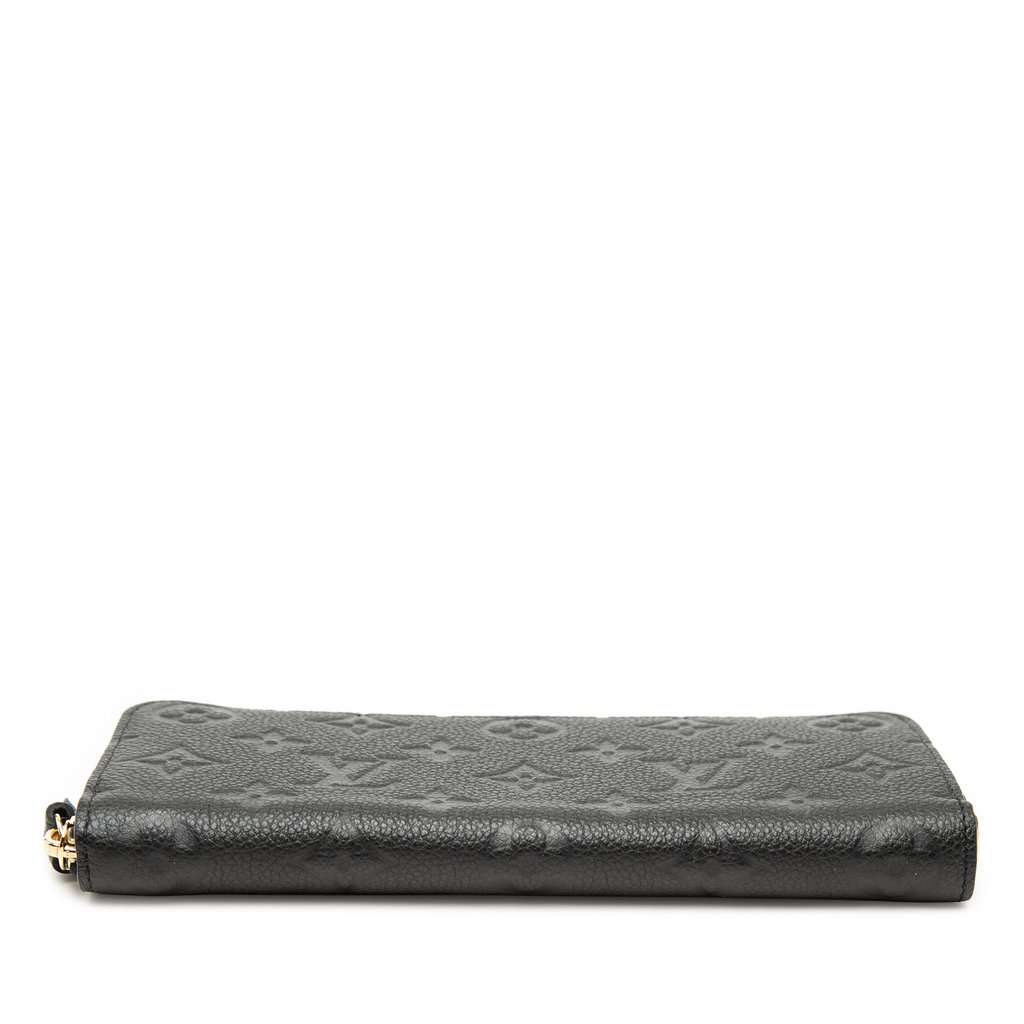 Louis Vuitton Monogram Empreinte Zippy Long Wallet Black Leather Very good condition - Inside View
