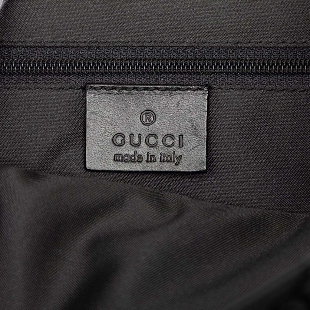 Gucci GG Nylon Backpack Black Very good - Box View