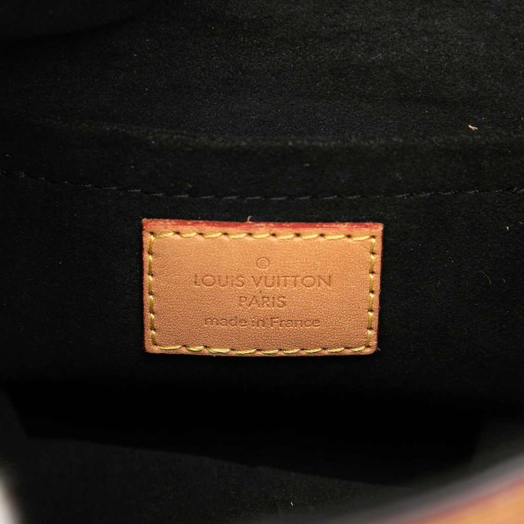 Louis Vuitton Monogram Duffle Bucket Bag Brown Very good condition - Box View