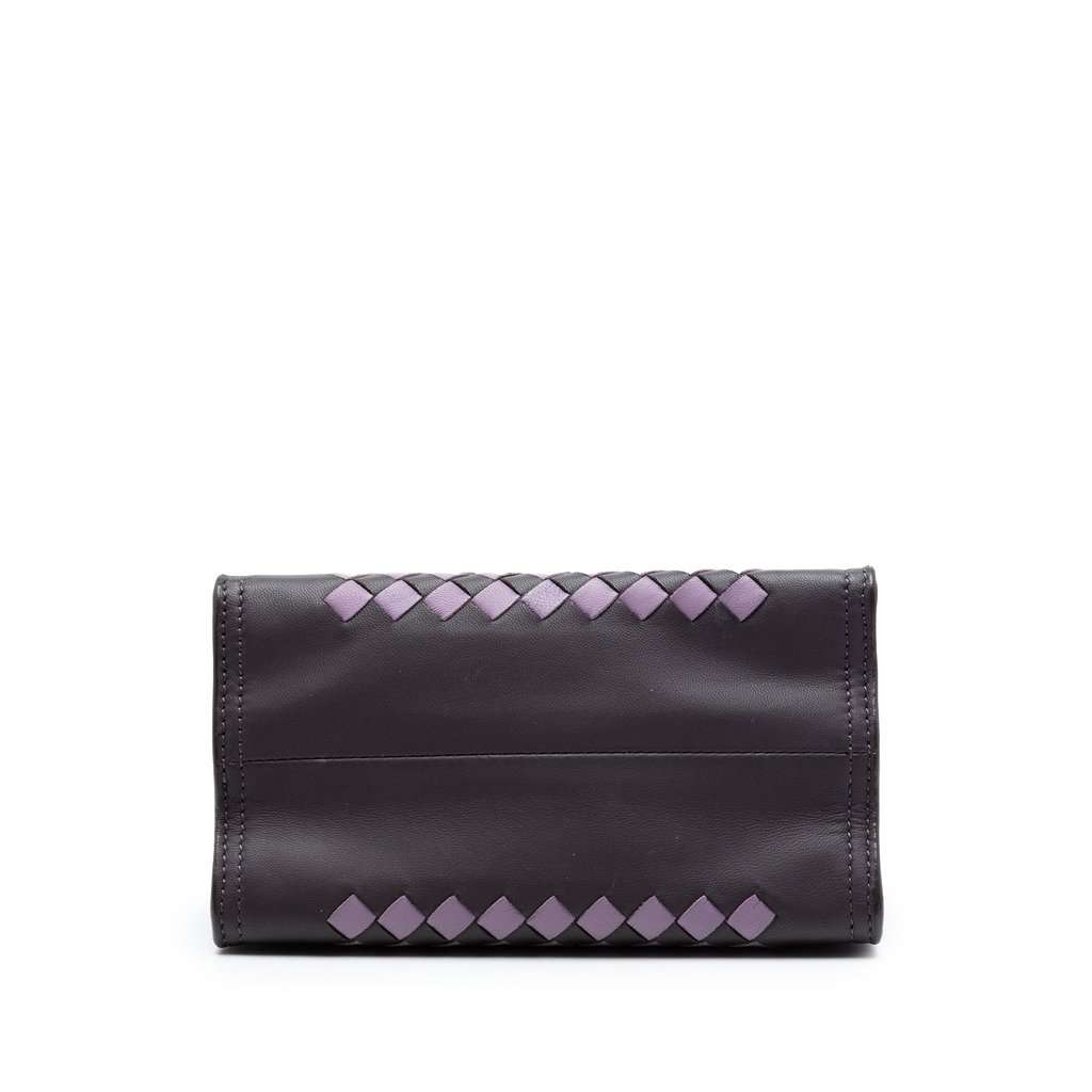 Bottega Veneta Nappa Intrecciato Chain Wallet MultiColor Leather Very good condition - Inside View