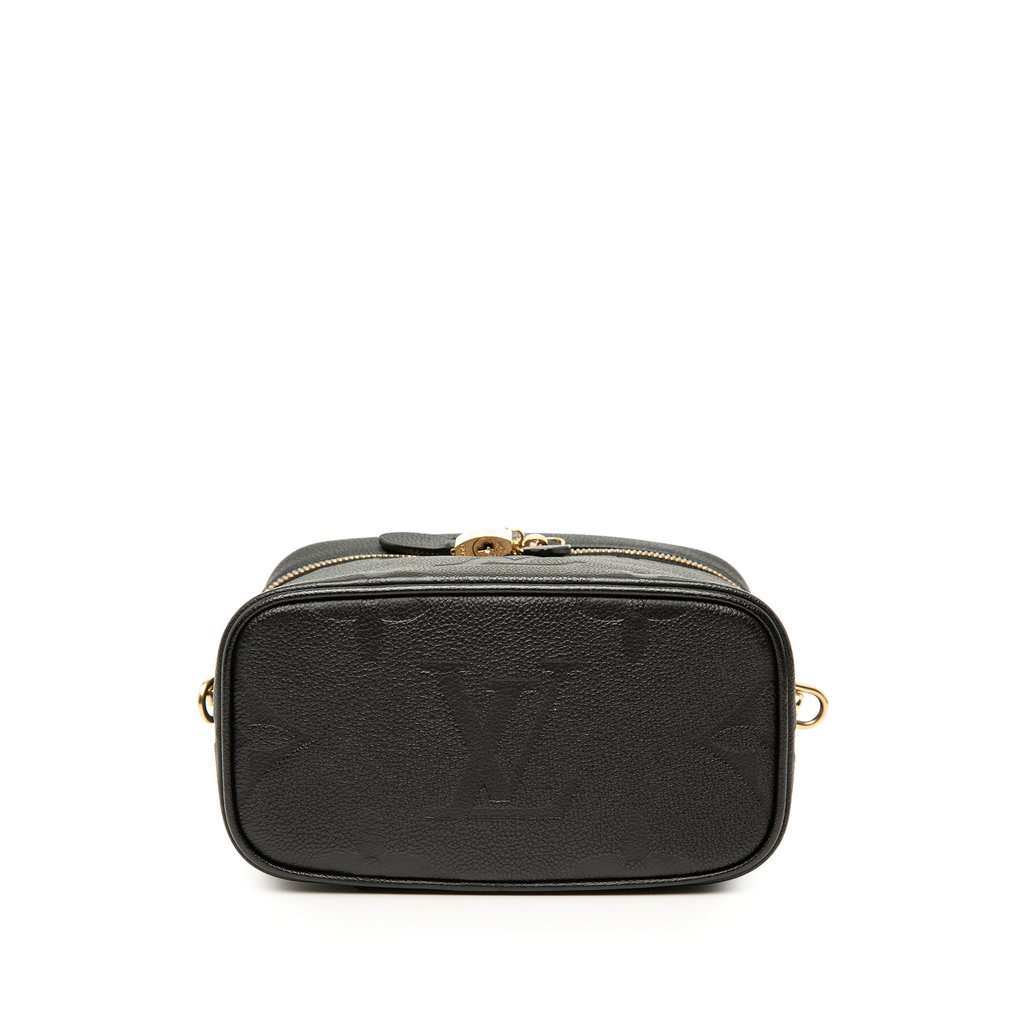 Louis Vuitton Monogram Giant Empreinte Vanity PM Black Leather Very good - Inside View
