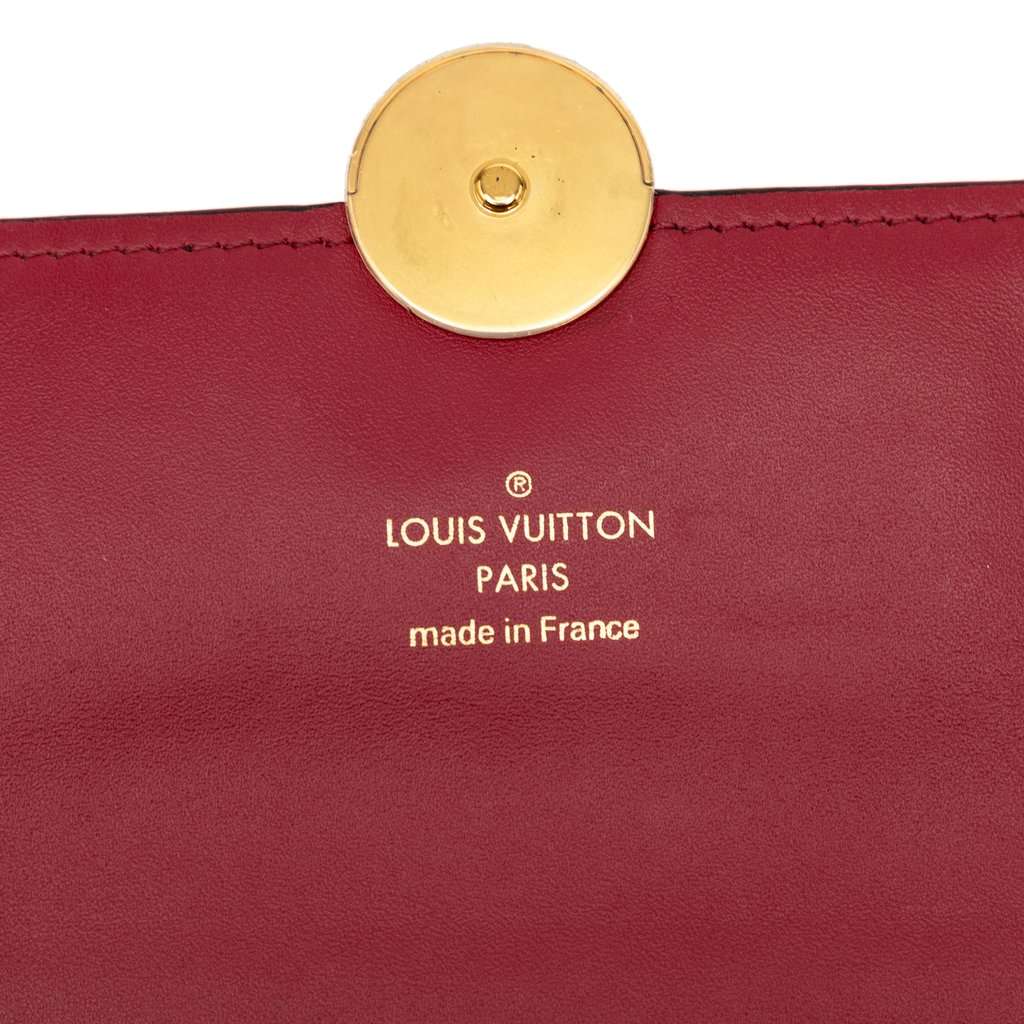 Louis Vuitton Monogram Flore Wallet On Chain Brown Very good condition - Box View