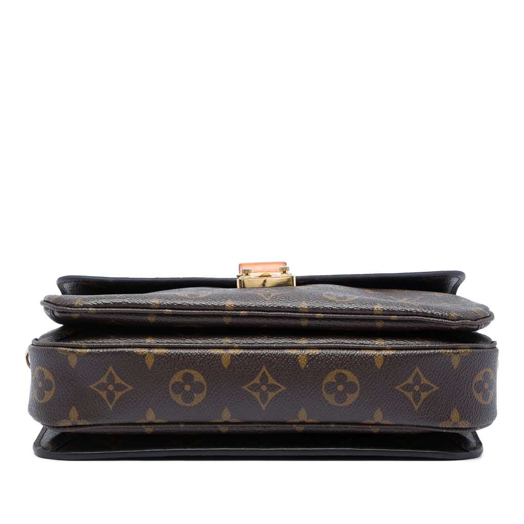 Louis Vuitton Monogram Pochette Metis Brown Very good - Inside View