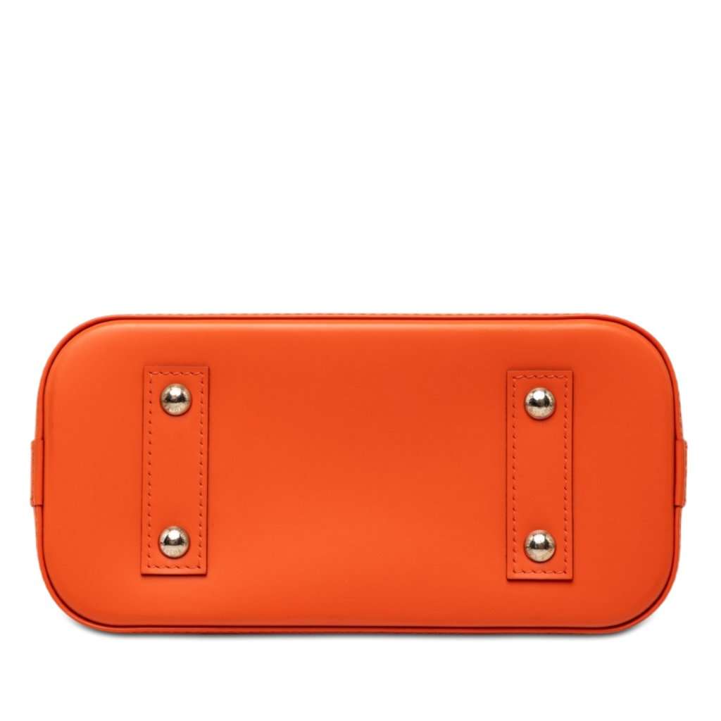Louis Vuitton Epi Alma BB Orange Leather Good condition - Inside View