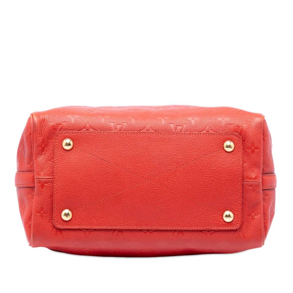 Louis Vuitton Monogram Empreinte Speedy Bandouliere 30 Red Leather Very good - Inside View