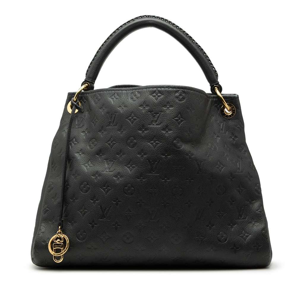 Louis Vuitton Monogram Empreinte Artsy MM Blue Leather Very good condition - Front View