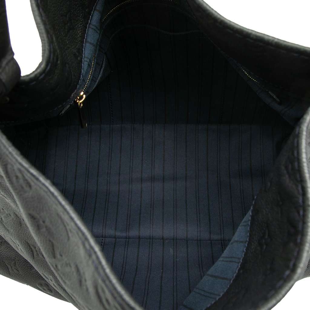 Louis Vuitton Monogram Empreinte Artsy MM Blue Leather Very good condition - Model View