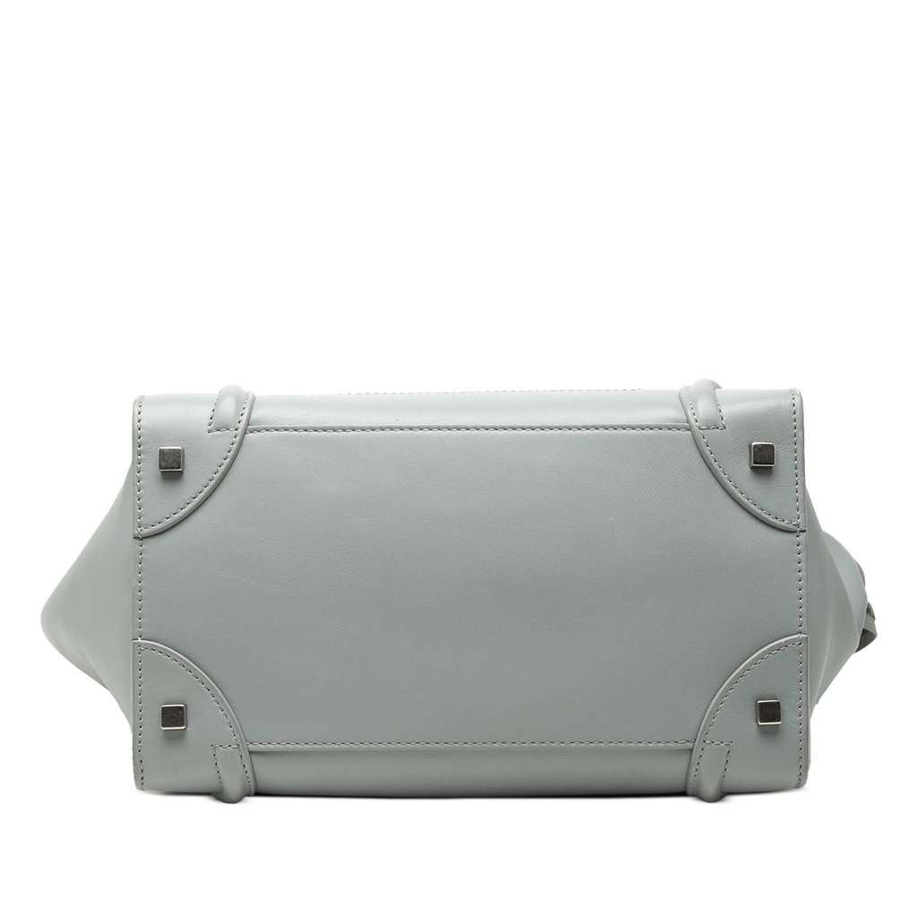 Celine Mini Leather Luggage Tote MultiColor Leather Very good - Inside View