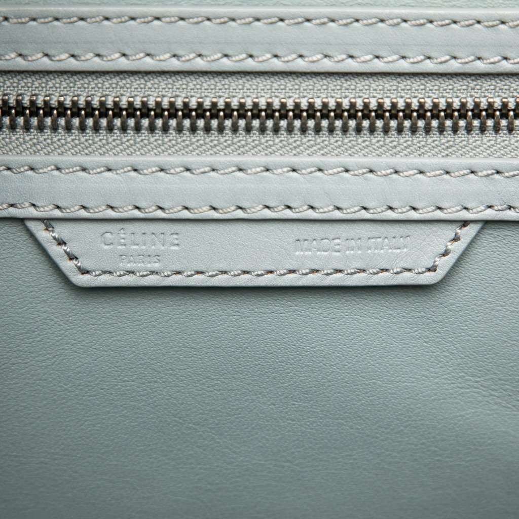 Celine Mini Leather Luggage Tote MultiColor Leather Very good - Box View