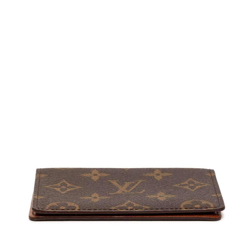 Louis Vuitton Monogram Business Card Holder Brown Very good condition - Inside View
