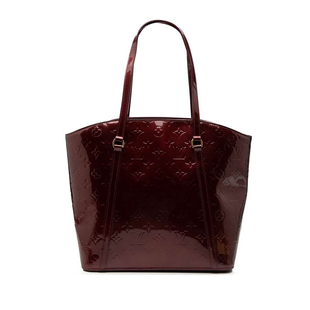 Louis Vuitton Mongoram Vernis Avalon MM Red Leather Very good condition - Front View