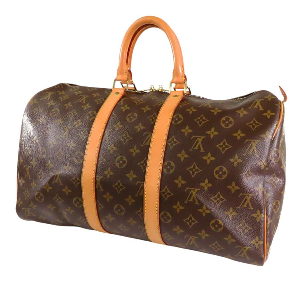 Louis Vuitton Monogram Keepall 45 Brown Very good condition - Back View