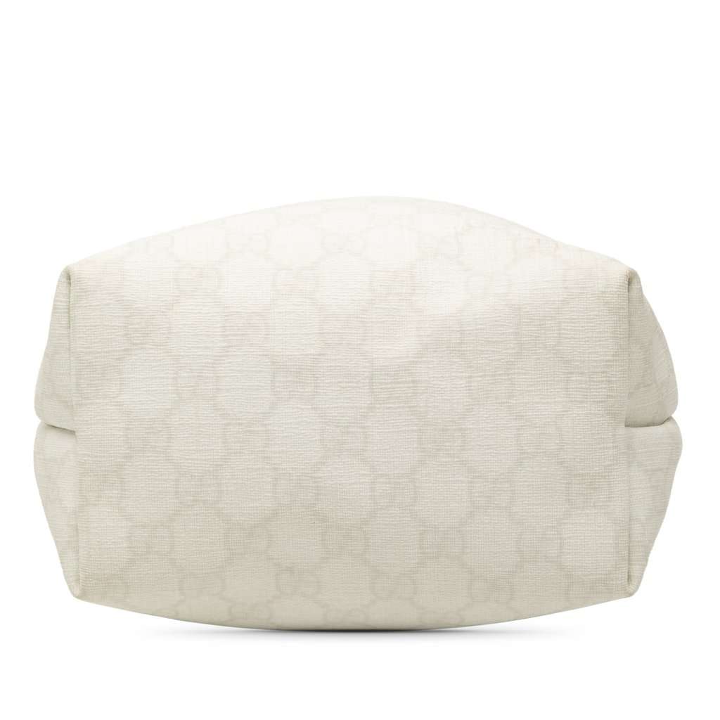 Gucci GG Supreme Tote White Very good - Inside View