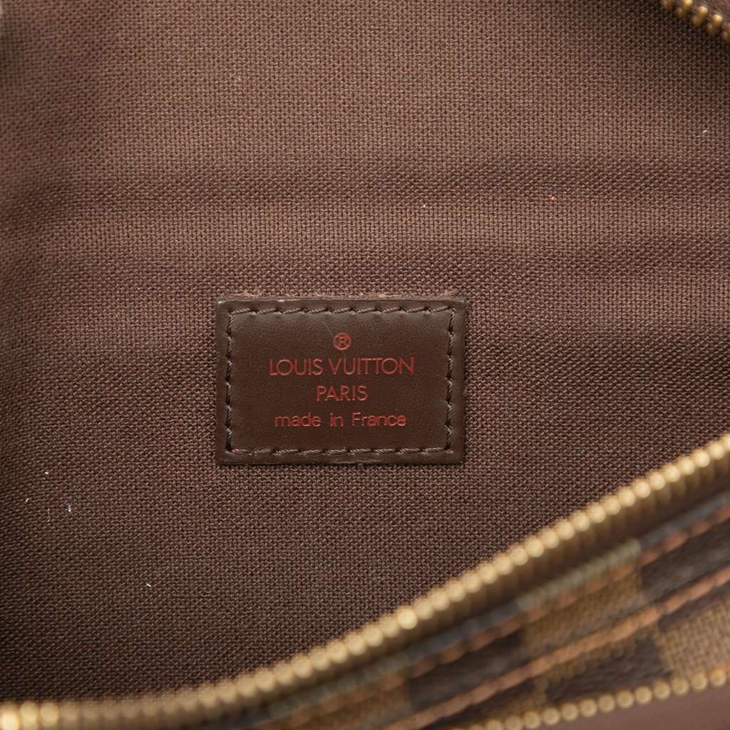Louis Vuitton Damier Ebene Melville Bum Bag Brown Very good condition - Box View