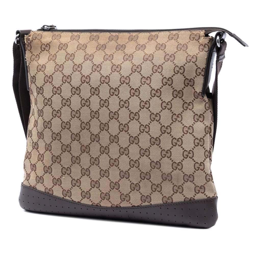 Gucci GG Canvas Crossbody Beige Good condition - Back View