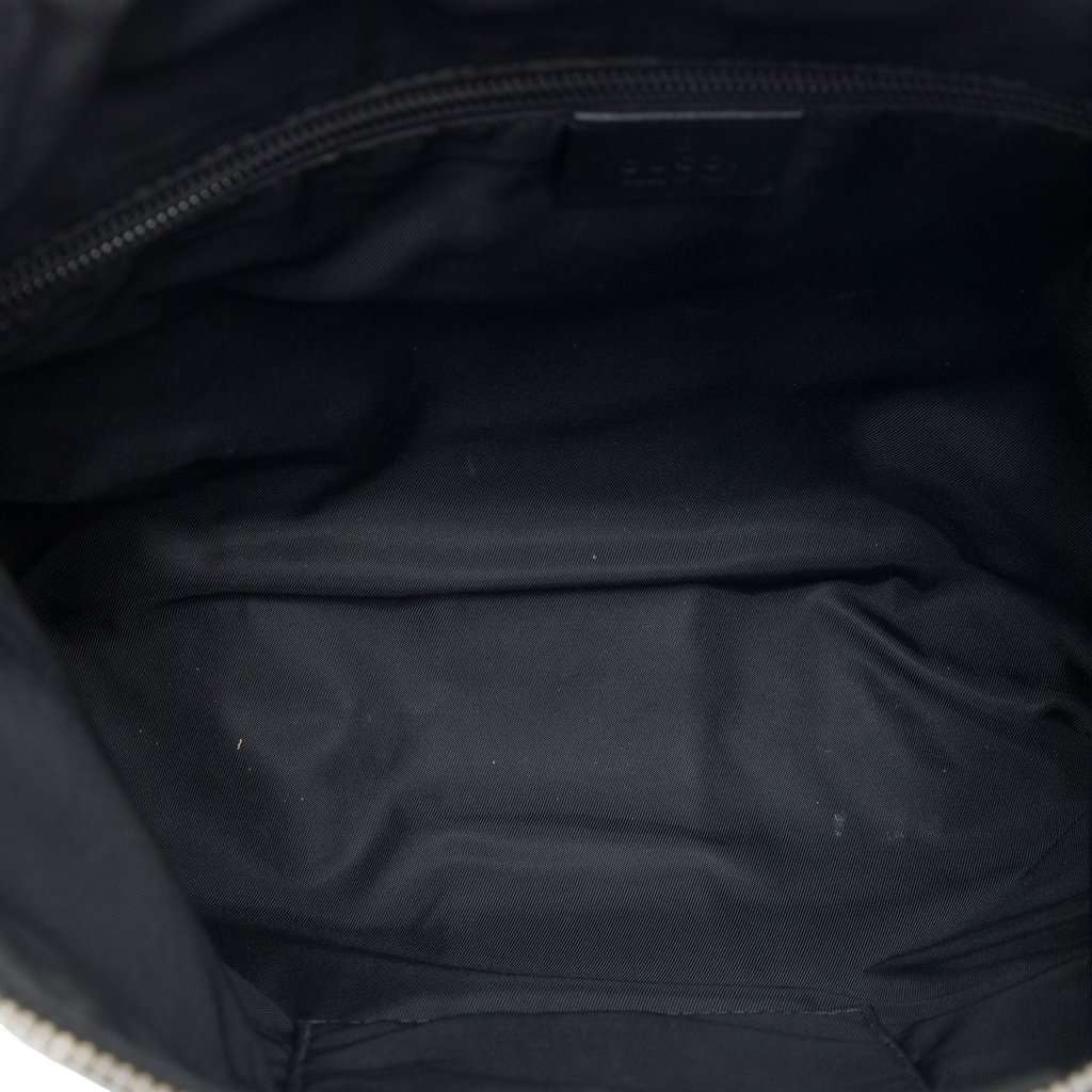 Gucci GG Techno Canvas Web Messenger Bag Black Very good condition - Model View